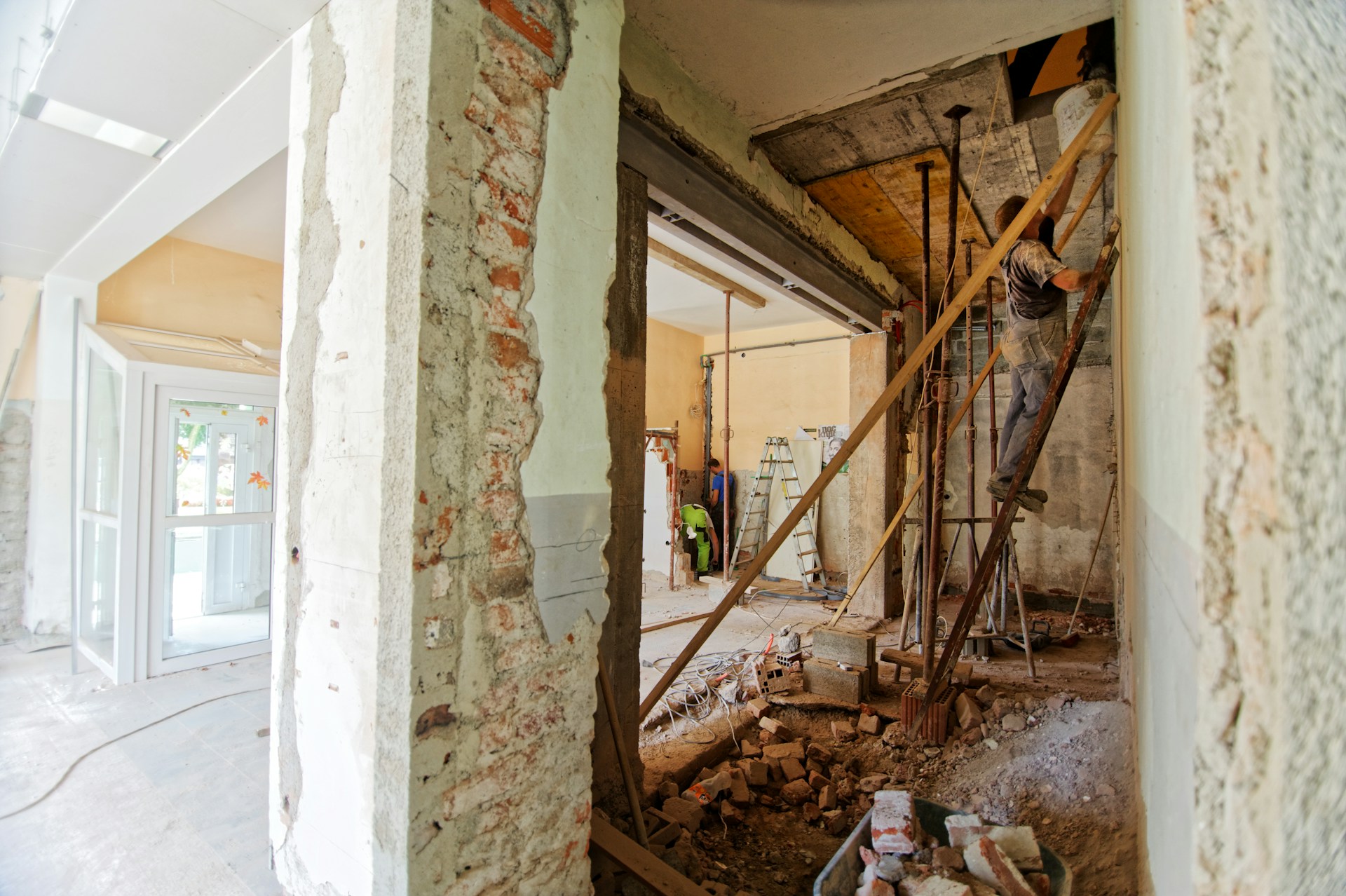 Ceiling and Flooring Removal